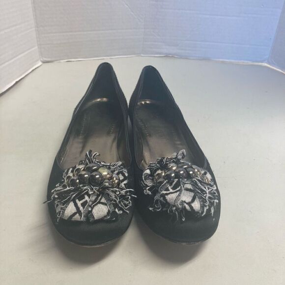 ISABELLA FLORE Women’s Genuine Leather Made in Italy Vero Cuoio Size 8.5 M Black - Picture 12 of 12